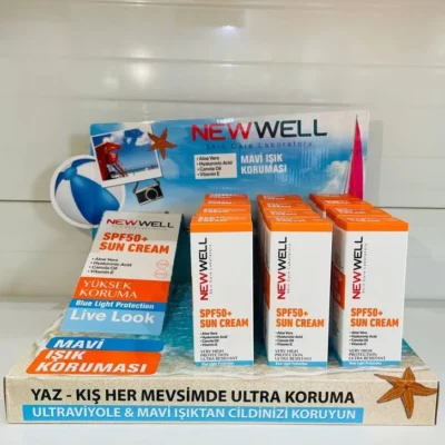 کرم ضدآفتاب نیوول Newwell spf 50