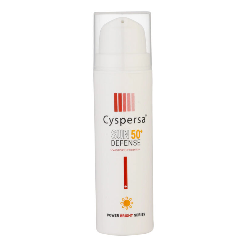 کرم ضدآفتاب بی‌رنگ سیسپرسا SPF50 مدل ضدلک مناسب برای انواع پوست، حجم 50 میلی‌لیتر