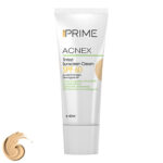 کرم ضدآفتاب رنگی پرایم مدل Acnex SPF60، مناسب پوست‌های چرب، حجم 40 میلی‌لیتر