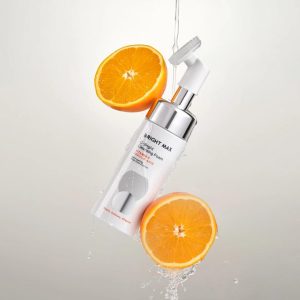 فوم شستشو صورت برایت مکس مدل ویتامین سی حجم 150 میلی لیتر